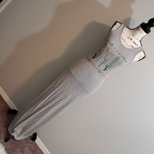 Sexy bodycon maxi dress